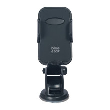 BLUE STAR Slide Mount Classic (18-23cm) automobilio laikiklis priekiniam stiklui, juodas BLUE STAR Slide Mount Classic (18-23cm) automobilio laikiklis priekiniam stiklui, juodas
