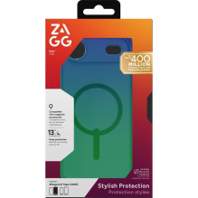 ZAGG case MILAN SNAP compatible with MagSafe for IPHONE 17 Air raven feather