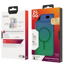 ZAGG dėklas MILAN SNAP, suderinamas su „MagSafe“, skirtas IPHONE 17 Air raven feather ZAGG dėklas MILAN SNAP, suderinamas su „MagSafe“, skirtas IPHONE 17 Air raven feather