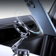 Car holder for dashboard BLUE STAR Easy Wiev compatible with MagSafe black
