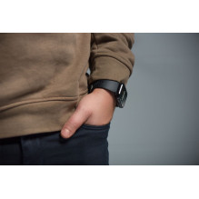 Išmanusis laikrodis TITMO E-100 (TFT, „Bluetooth“ skambučiai) juodas