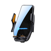 Wireless car phone holder Forcell F-Grip HS6 15W windshield / air vent black