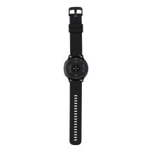 Išmanusis laikrodis TITMO O-200 (GPS, AMOLED, „Bluetooth“ skambučiai, silikoninis dirželis) juodas