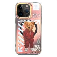 „ZUCK BEAR“ dėklas, suderinamas su „MagSafe“ ir skirtas „iPhone 15 Pro Max“, „Brooklyn Balleryn“. „NEW YORK NEVER SLEEPS