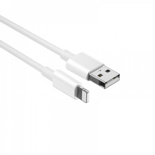 „WiWU“ – klasikinės serijos duomenų kabelis „Wi-C006“, USB A–Lightning 2,4A, baltas „WiWU“ – klasikinės serijos duomenų kabelis „Wi-C006“, USB A–Lightning 2,4A, baltas