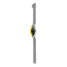 Smartwatch TITMO O-170 (AMOLED, bluetooth call, stainless steal silver mesh strap) silver