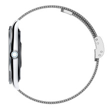 Smartwatch TITMO O-170 (AMOLED, bluetooth call, stainless steal silver mesh strap) silver