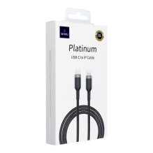 WiWU - Platinum Series Data Cable Wi-C013 USB C to Lightning 30W 1,2m - black