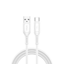 „WiWU“ – „Starlink“ serijos duomenų kabelis „Wi-C001“ USB A į USB C 2,4A – baltas