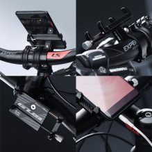 GUB bike holder for mobile phone G81 Aluminium black GUB bike holder for mobile phone G81 Aluminium black