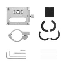 GUB bike holder for mobile phone G85 Aluminium silver