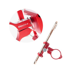 GUB bike holder for mobile phone G85 Aluminium red GUB bike holder for mobile phone G85 Aluminium red