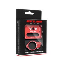 GUB bike holder for mobile phone G85 Aluminium red GUB bike holder for mobile phone G85 Aluminium red