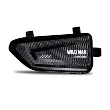WILDMAN kelioninis krepšys po rėmu su užtrauktuku E4 1,5L (4"- 7") juodas