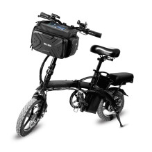 WILDMAN traveling bag for bike handlebars with zipper GS6 4L ( 4 "- 7" ) black WILDMAN traveling bag for bike handlebars with zipper GS6 4L ( 4 "- 7" ) black
