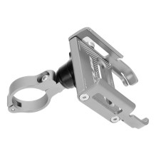 GUB bike holder for mobile phone P30 Aluminium silver GUB bike holder for mobile phone P30 Aluminium silver