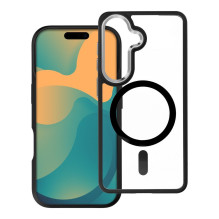 ROAR dėklas MAG BUMPER, suderinamas su MagSafe, skirtas SAMSUNG S26 Ultra, juodas