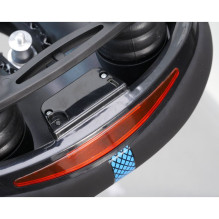 Bike saddle with built-in LED light FSBSD-232-1 black Bike saddle with built-in LED light FSBSD-232-1 black
