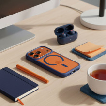 ROAR case MAG BUMPER compatible with MagSafe for IPHONE 17 Air navy blue ROAR case MAG BUMPER compatible with MagSafe for IPHONE 17 Air navy blue
