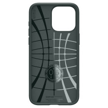 SPIGEN dėklas LIQUID AIR iPhone 15 Pro Max, beprotiškai žalias