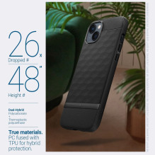 CASEOLOGY dėklas PARALLAX MAG IPHONE 14 Plus matinės juodos spalvos CASEOLOGY dėklas PARALLAX MAG IPHONE 14 Plus matinės juodos spalvos