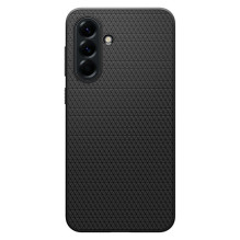 SPIGEN LIQUID AIR GALAXY A56 5G DĖKLAS, MATINIS JUODAS