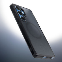 SPIGEN case ULTRA HYBRID MAG compatible with MagSafe for SAMSUNG S25 Edge frost black SPIGEN case ULTRA HYBRID MAG compatible with MagSafe for SAMSUNG S25 Edge frost black