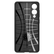 SPIGEN dėklas LIQUID AIR, skirtas SAMSUNG S25 Edge, matinės juodos spalvos SPIGEN dėklas LIQUID AIR, skirtas SAMSUNG S25 Edge, matinės juodos spalvos