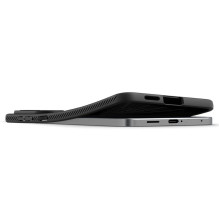 SPIGEN dėklas LIQUID AIR, skirtas SAMSUNG S25 Edge, matinės juodos spalvos SPIGEN dėklas LIQUID AIR, skirtas SAMSUNG S25 Edge, matinės juodos spalvos