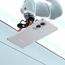 SPIGEN dėklas LIQUID CRYSTAL, skirtas SAMSUNG S25 Edge, krištolinio skaidrumo