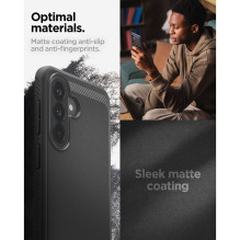 „Spigen Rugged Armor“ dėklas, skirtas „Samsung A57 5G“, juodas „Spigen Rugged Armor“ dėklas, skirtas „Samsung A57 5G“, juodas