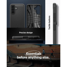 „Spigen Rugged Armor“ dėklas, skirtas „Samsung A57 5G“, juodas „Spigen Rugged Armor“ dėklas, skirtas „Samsung A57 5G“, juodas