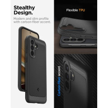 „Spigen Rugged Armor“ dėklas, skirtas „Samsung A37 5G“, juodas