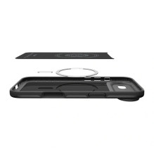 SPIGEN dėklas THIN FIT MAG, suderinamas su „MagSafe“, skirtas IPHONE 17 Air, juodas
