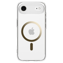 SPIGEN case ULTRA HYBRID MAG compatible with MagSafe for IPHONE 17 Air clear gold SPIGEN case ULTRA HYBRID MAG compatible with MagSafe for IPHONE 17 Air clear gold