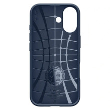 SPIGEN dėklas LIQUID AIR, skirtas IPHONE 17, tamsiai mėlynas
