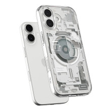 SPIGEN case ULTRA HYBRID MAG compatible with MagSafe for IPHONE 17 zero one natural tutanium SPIGEN case ULTRA HYBRID MAG compatible with MagSafe for IPHONE 17 zero one natural tutanium