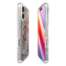 SPIGEN case ULTRA HYBRID MAG compatible with MagSafe for IPHONE 17 zero one natural tutanium SPIGEN case ULTRA HYBRID MAG compatible with MagSafe for IPHONE 17 zero one natural tutanium