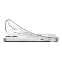 SPIGEN dėklas skystųjų kristalų MAG MAGSAFE IPHONE 17 telefonui, skaidrus / baltas SPIGEN dėklas skystųjų kristalų MAG MAGSAFE IPHONE 17 telefonui, skaidrus / baltas