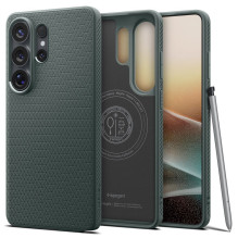 SPIGEN dėklas LIQUID AIR MAG, suderinamas su MagSafe, skirtas SAMSUNG S26 Ultra, beprotiškai žalias SPIGEN dėklas LIQUID AIR MAG, suderinamas su MagSafe, skirtas SAMSUNG S26 Ultra, beprotiškai žalias