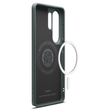 SPIGEN dėklas LIQUID AIR MAG, suderinamas su MagSafe, skirtas SAMSUNG S26 Ultra, beprotiškai žalias SPIGEN dėklas LIQUID AIR MAG, suderinamas su MagSafe, skirtas SAMSUNG S26 Ultra, beprotiškai žalias