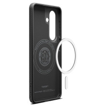 SPIGEN dėklas LIQUID AIR MAG, suderinamas su MagSafe, skirtas SAMSUNG S26 Plus, matinės juodos spalvos SPIGEN dėklas LIQUID AIR MAG, suderinamas su MagSafe, skirtas SAMSUNG S26 Plus, matinės juodos spalvos