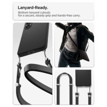 SPIGEN dėklas LIQUID AIR MAG, suderinamas su MagSafe, skirtas SAMSUNG S26 Plus, matinės juodos spalvos SPIGEN dėklas LIQUID AIR MAG, suderinamas su MagSafe, skirtas SAMSUNG S26 Plus, matinės juodos spalvos