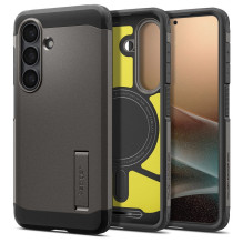 SPIGEN case TOUGH ARMOR compatible with MagSafe for SAMSUNG S26 gunmetal SPIGEN case TOUGH ARMOR compatible with MagSafe for SAMSUNG S26 gunmetal