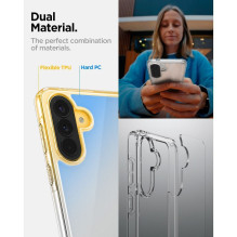 „Samsung A57 5G“ dėklas „Spigen Ultra Hybrid“, skaidrus „Samsung A57 5G“ dėklas „Spigen Ultra Hybrid“, skaidrus