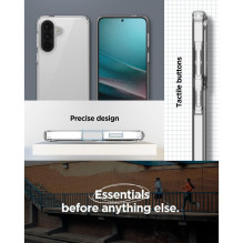 „Samsung A57 5G“ dėklas „Spigen Ultra Hybrid“, skaidrus „Samsung A57 5G“ dėklas „Spigen Ultra Hybrid“, skaidrus