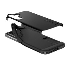 „Spigen Tough Armor“ dėklas, skirtas „Samsung A37 5G“, juodas „Spigen Tough Armor“ dėklas, skirtas „Samsung A37 5G“, juodas