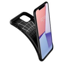 SPIGEN dėklas LIQUID AIR, skirtas IPHONE 11, matinės juodos spalvos SPIGEN dėklas LIQUID AIR, skirtas IPHONE 11, matinės juodos spalvos