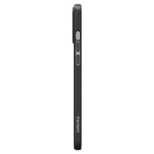 SPIGEN Liquid Air dėklas iPhone 12 / 12 PRO matinės juodos spalvos