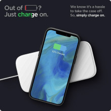 SPIGEN Liquid Air dėklas iPhone 12 / 12 PRO matinės juodos spalvos